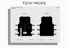 create streetwear templates and tech packs for production