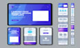 design web template in PSD, xd or figma website