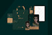do trendy logo design, business cards and stationery with html email signature