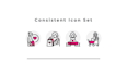 design custom line art icons for your dashboard and saas