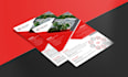 design flyer, media kit