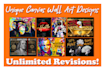 make unique poster and canvas wall art designs