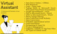 be your multiskilled virtual assistant admin