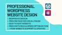 design and develop professional wordpress website