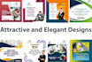 design attractive, elegant, and professional web banner designs