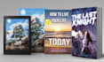 create unique book cover design, amazon KDP, ebook cover