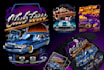 create racing and retro automotive 90s tshirt
