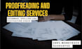 proofread and check grammar, spelling, and punctuation