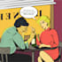 draw custom vintage, pop art, and retro comic illustration