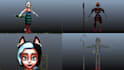 do 3d character rigging in maya, unreal or unity for games