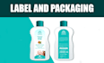 package label print design