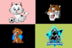 create animal mascot, cartoon, gaming, logo for you