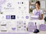 design a luxury logo and complete brand identity kit with brand guideline