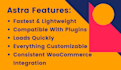 install astra theme, import demo, and customize