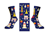 create unique beautiful socks design with realistic mockup