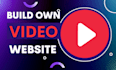 build video sharing website, build youtube clone website