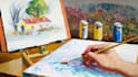 make lesson of painting online