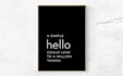 create a custom text poster