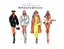 draw fashion illustrations or fashion sketches