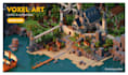 make the unique voxel art