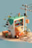 design 3d isometric render