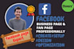 design, set up and optimize your facebook business page