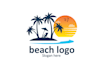 do professional beach, trip, traveling logo design