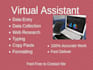 do data entry, copy paste and web research