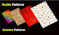 create seamless animal skin, textile or all types  prints pattern design