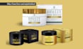 design product label or product box packaging design