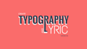 create awesome animated lyric video for your song