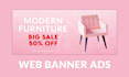 design professional web banner ads