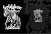 draw brutal dark art for metal, punk, hardcore band