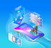 modern flat isometric illustration
