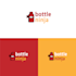 make you customized simple, bold and clear logo design