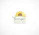 design sunset flower farm logo in 1 day