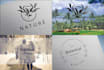 design hand drawn botanical boho logo and wedding initials