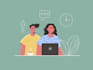 create you an awesome flat vector illustration