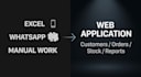 build a custom web application or admin panel for your business