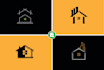 design property house construction logo in 24 hour
