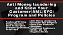 write aml, kyc and compliance policies