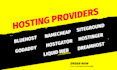 create wordpress website on bluehost, namecheap, siteground