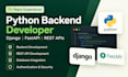 develop custom python backend and rest API solutions