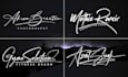 design handwritten signature photography scripted name logo