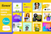 create editable canva templates for social media posts