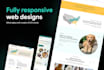 do website UI UX design for you
