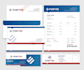 design modern business card, visiting card and professional stationery