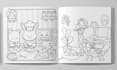 draw cute cozy custom children coloring book pages