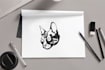 create a custom pet or animal silhouette illustration