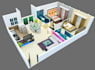 create 2d house plan, map in one day